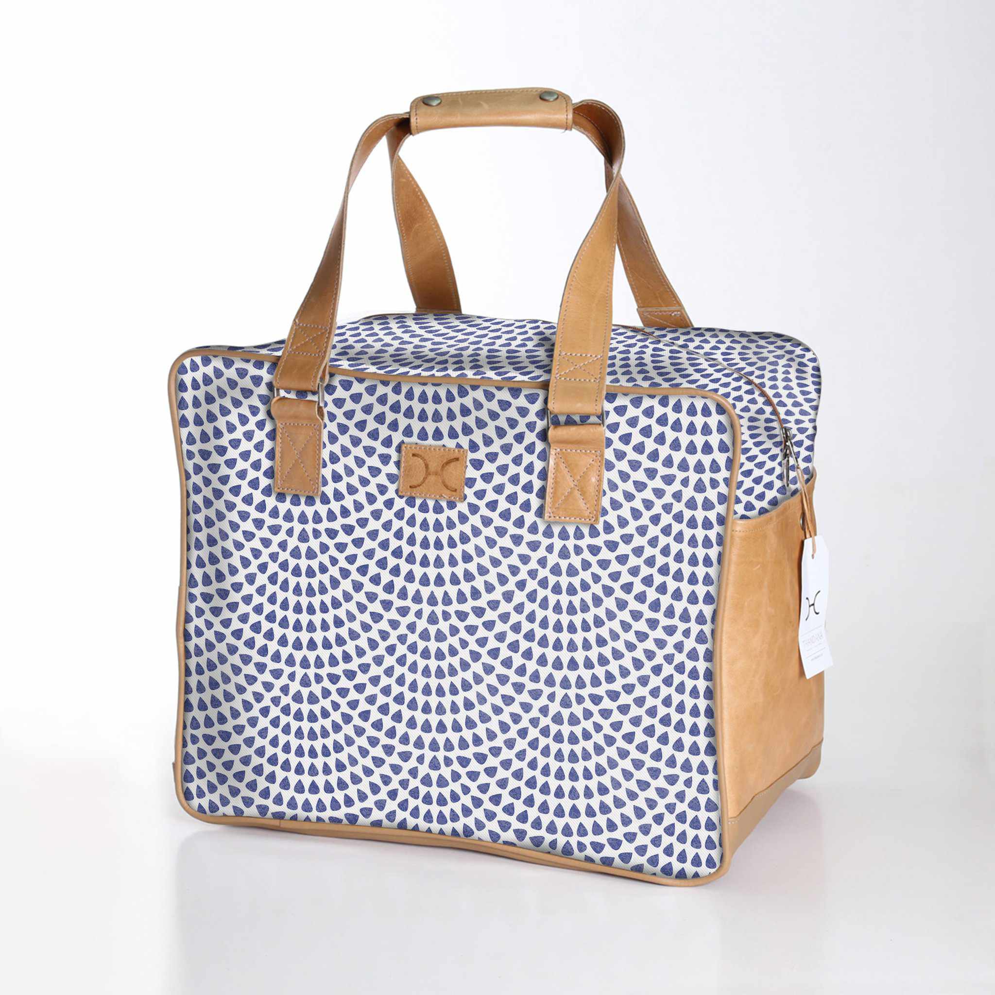 Thandana Laminated Fabric Large Weekender Bag - KaryKase