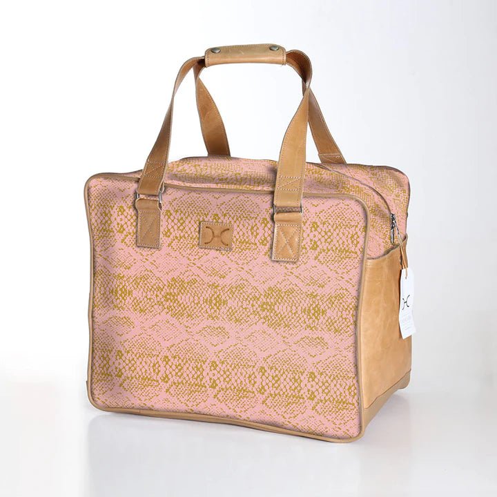 Thandana Laminated Fabric Large Weekender Bag - KaryKase