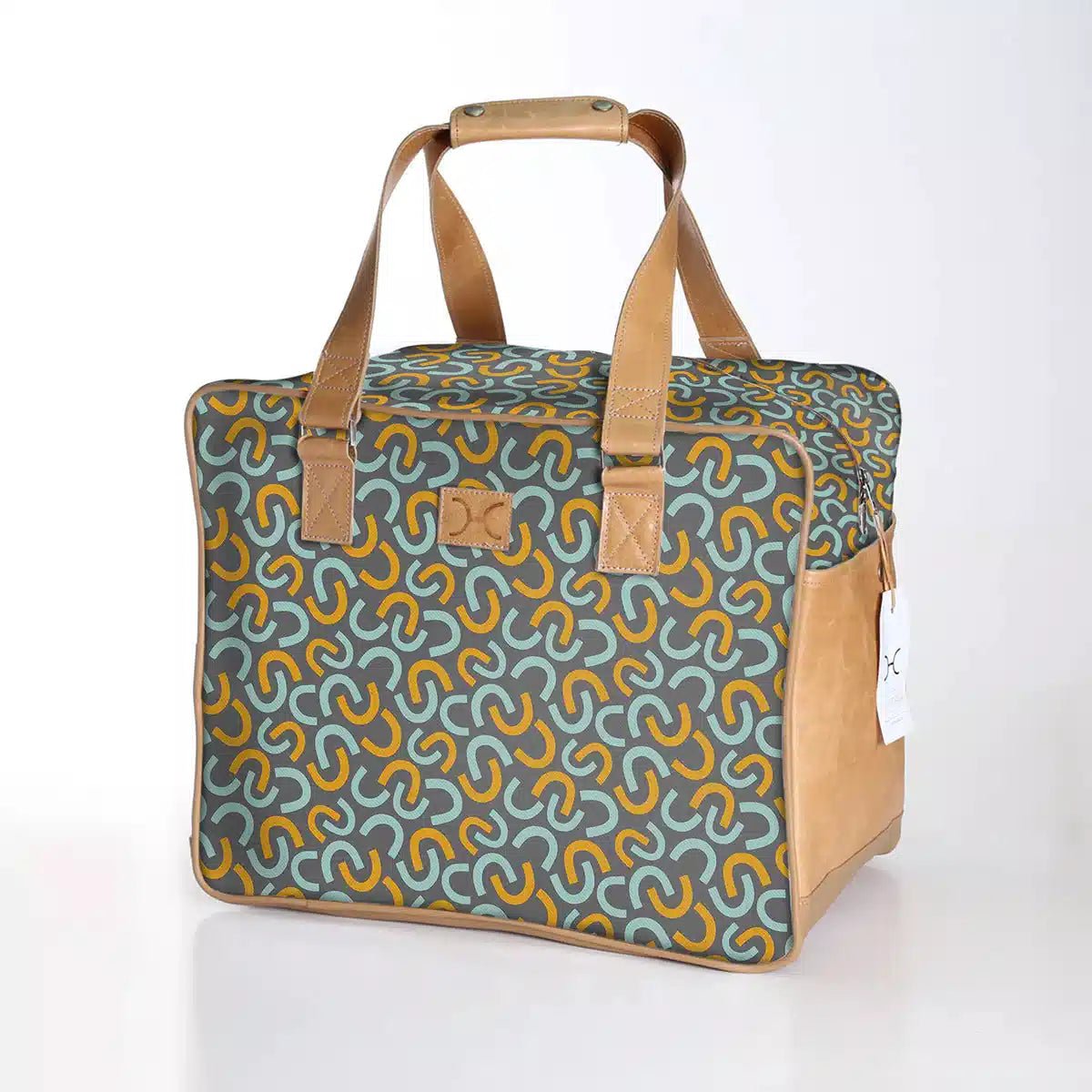 Thandana Laminated Fabric Large Weekender Bag - KaryKase
