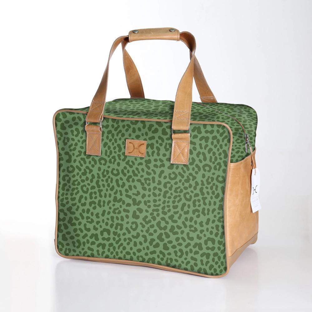 Thandana Laminated Fabric Large Weekender Bag - KaryKase