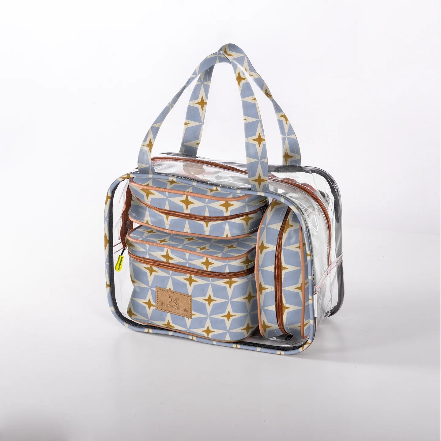 Thandana Laminated Fabric Maxi Cosmetic Set - KaryKase