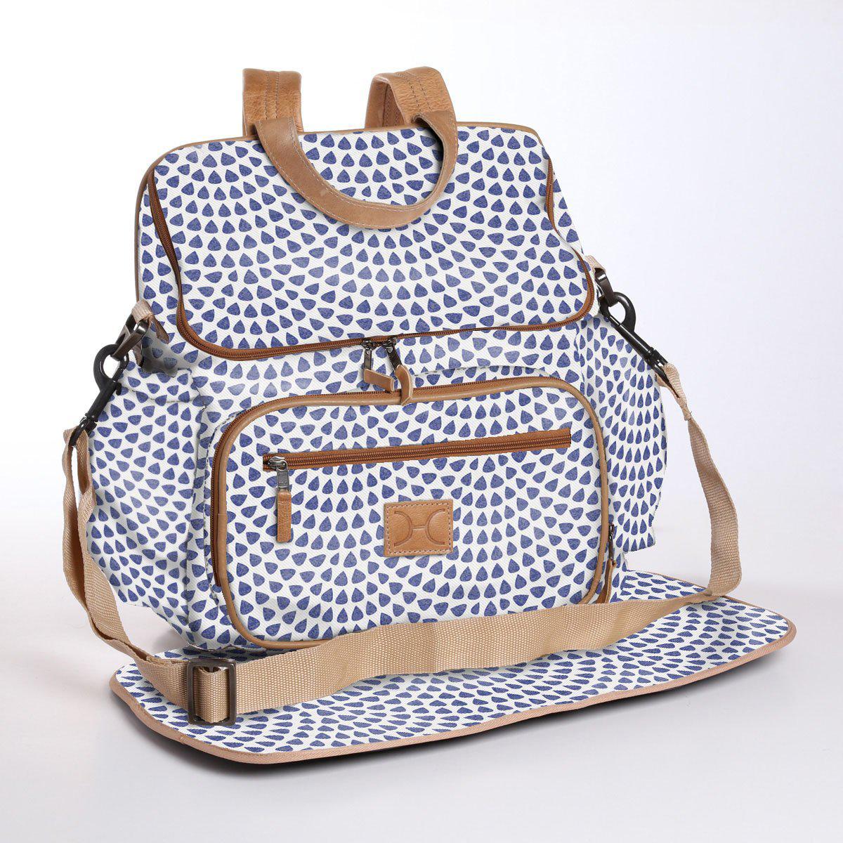 Thandana Laminated Fabric Nappy Backpack | Multiple Colour Options - KaryKase