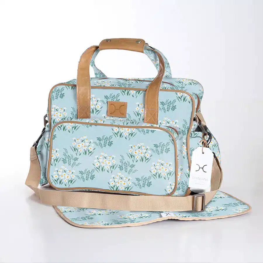 Thandana Laminated Fabric Nappy Bag | Multiple Colour Options - KaryKase