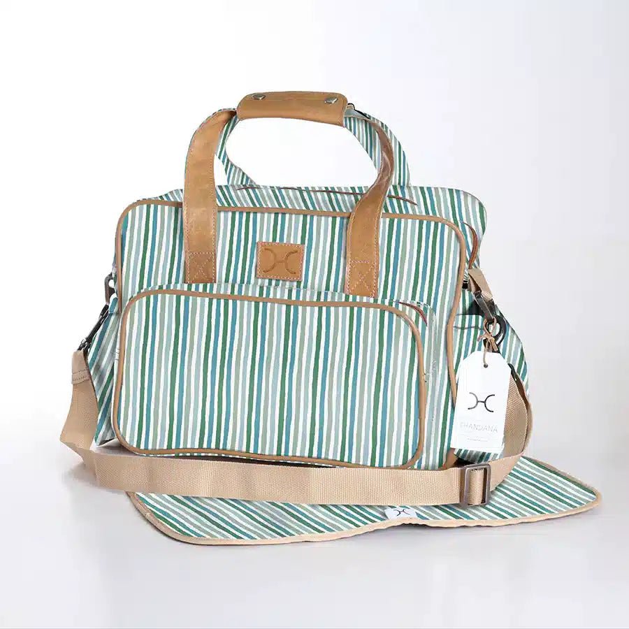 Thandana Laminated Fabric Nappy Bag | Multiple Colour Options - KaryKase