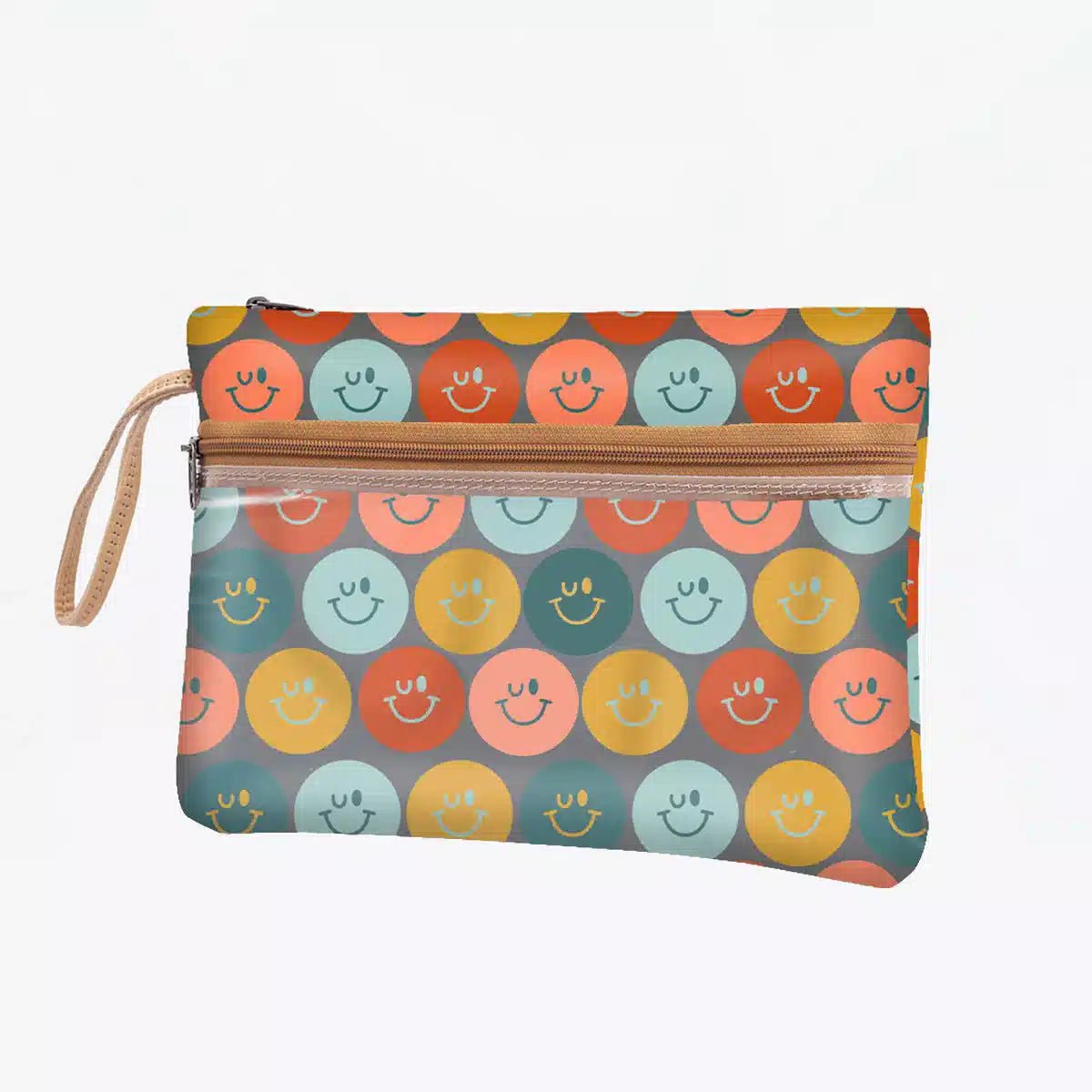 Thandana Laminated Fabric Sticky Fingers Clear Pouch - KaryKase