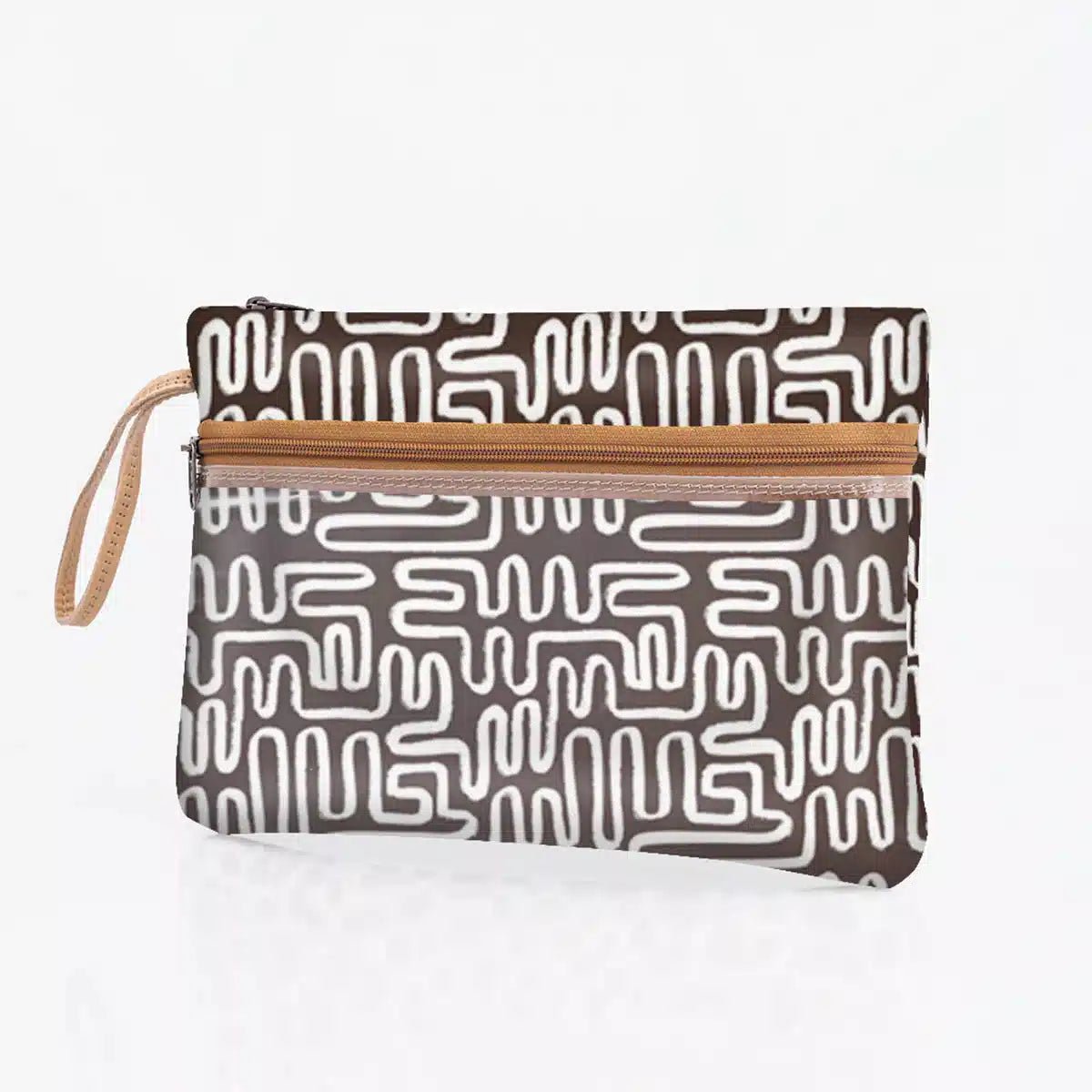 Thandana Laminated Fabric Sticky Fingers Clear Pouch - KaryKase