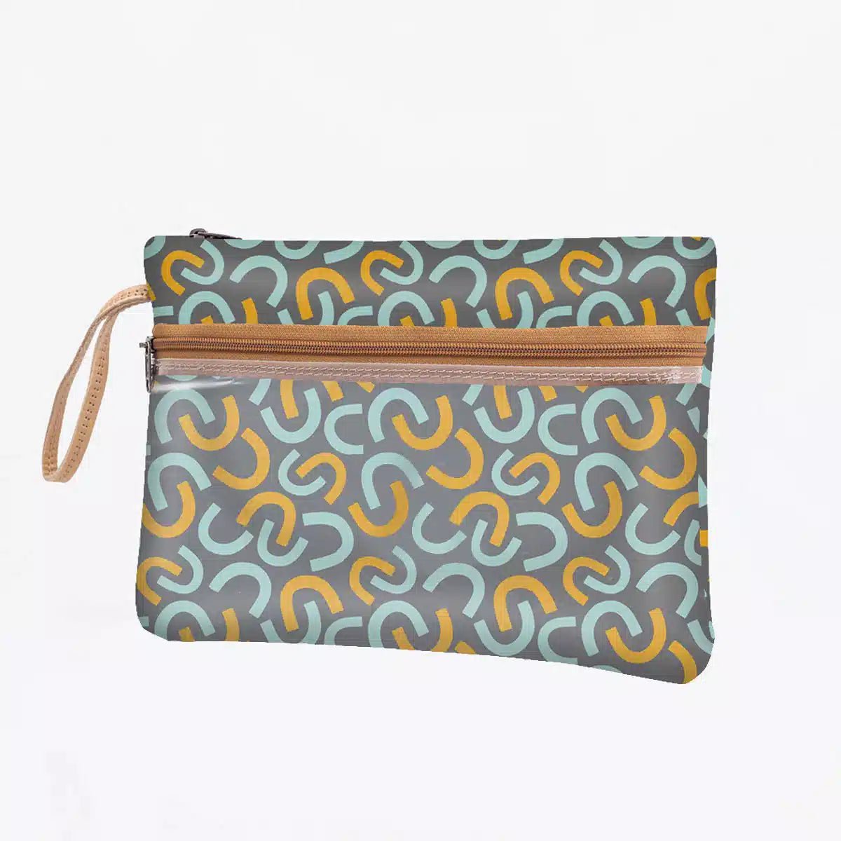 Thandana Laminated Fabric Sticky Fingers Clear Pouch - KaryKase