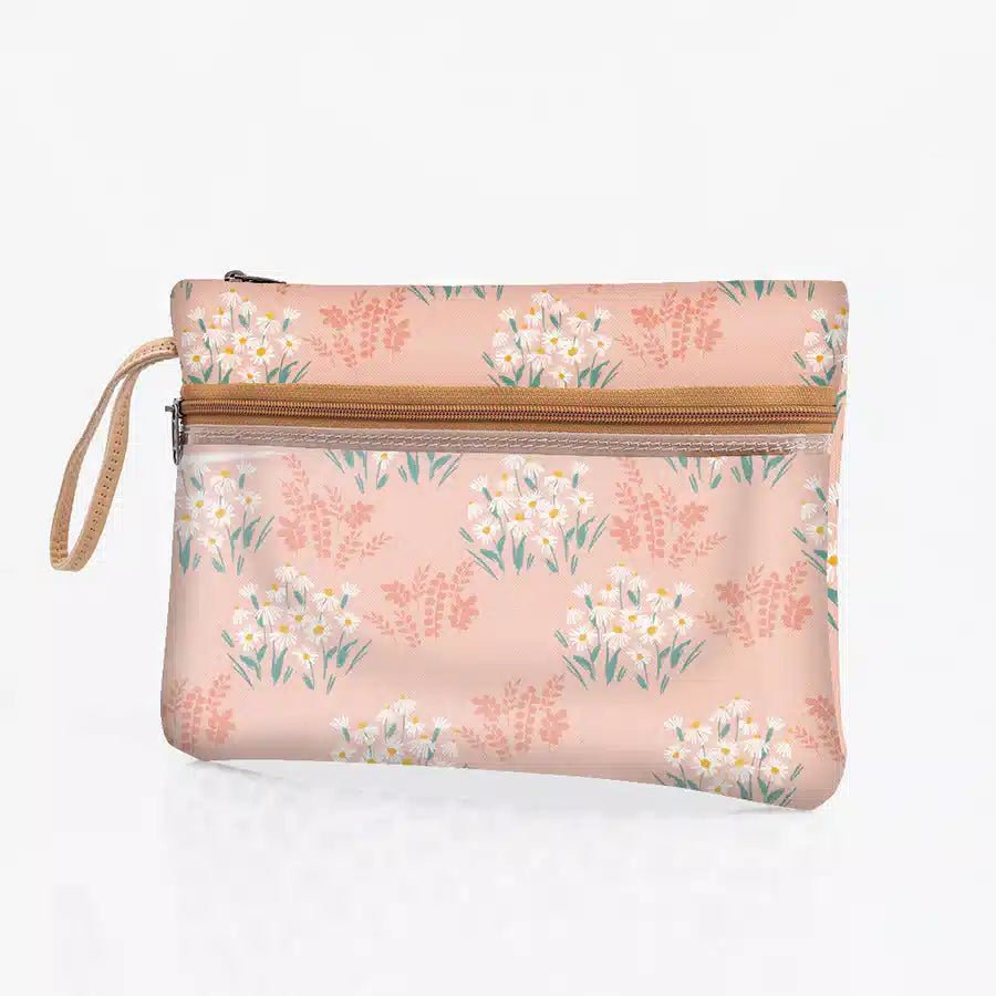 Thandana Laminated Fabric Sticky Fingers Clear Pouch - KaryKase