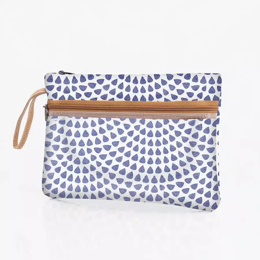 Thandana Laminated Fabric Sticky Fingers Clear Pouch - KaryKase