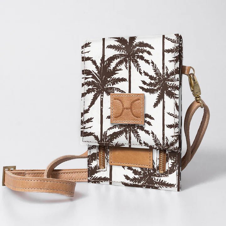 Thandana Laminated Fabric Urban Cellphone Sling - KaryKase