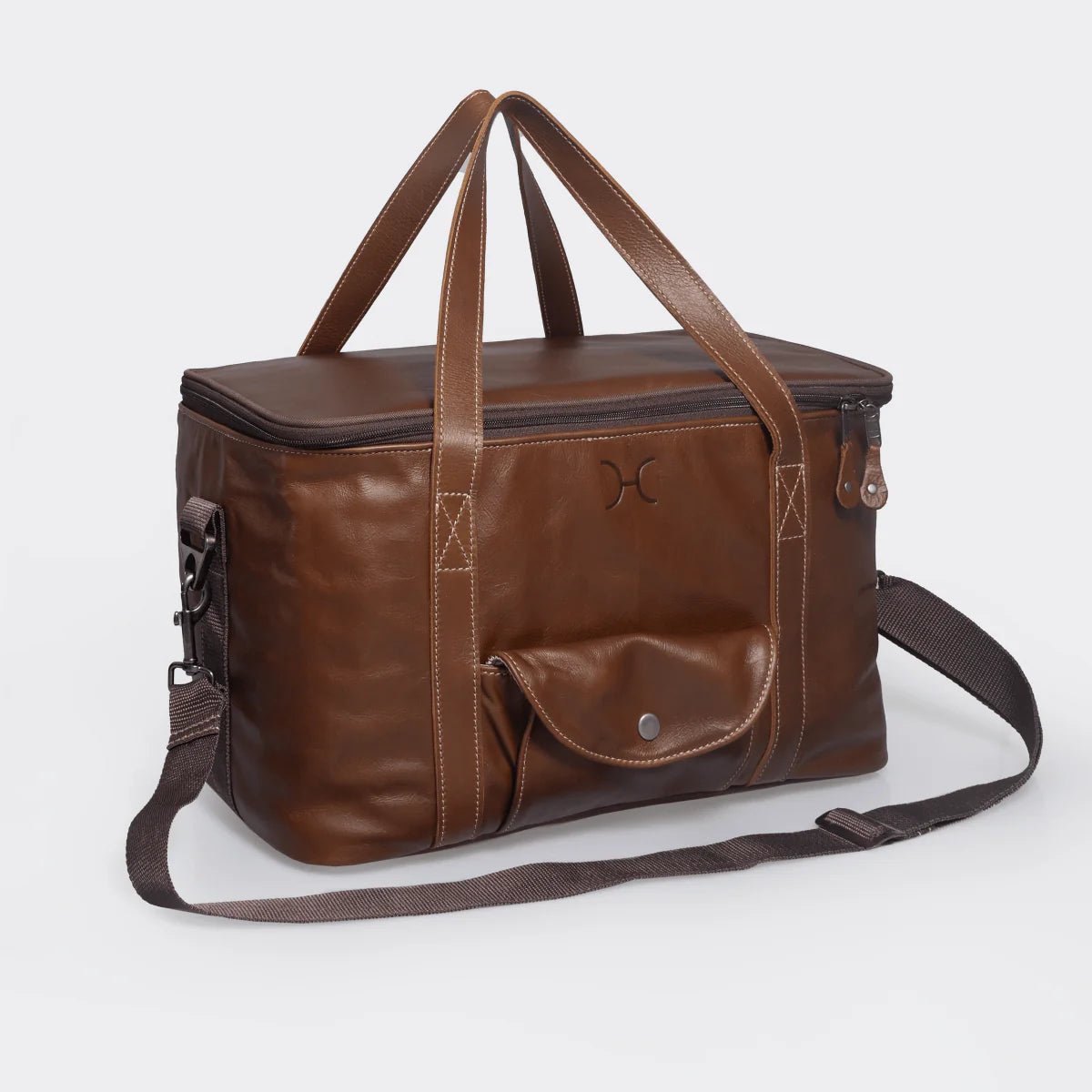 Thandana Leather Caddy Cooler Bag - KaryKase