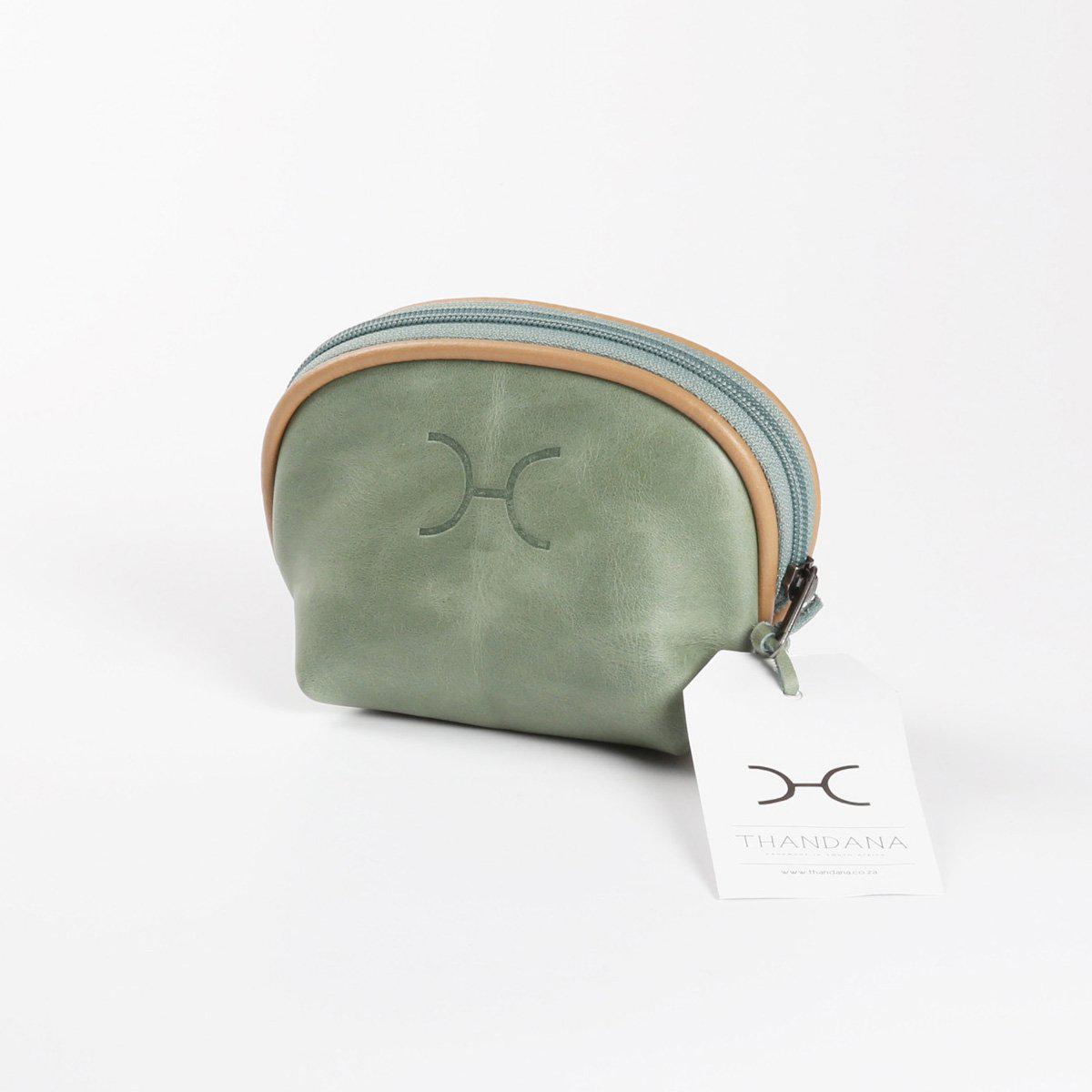 Thandana Leather Makeup Pouch - KaryKase