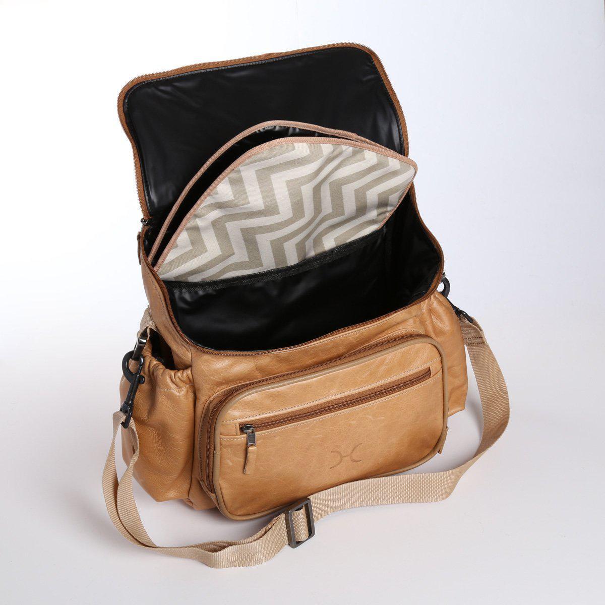 Thandana Leather Nappy Backpack - KaryKase