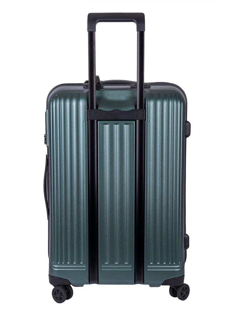 Cellini Tri Pak Medium 4 Wheel Trolley Case Includes 1 Lrg & 1 Med Packing Cube| Green - KaryKase