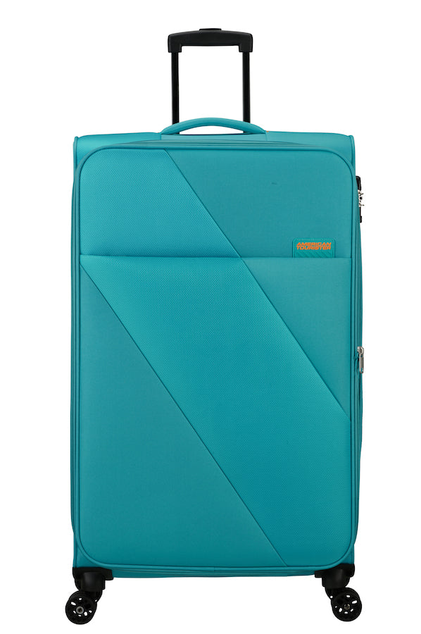 American Tourister Sun Break 3 Piece Luggage Set- Expandable | Blue - KaryKase