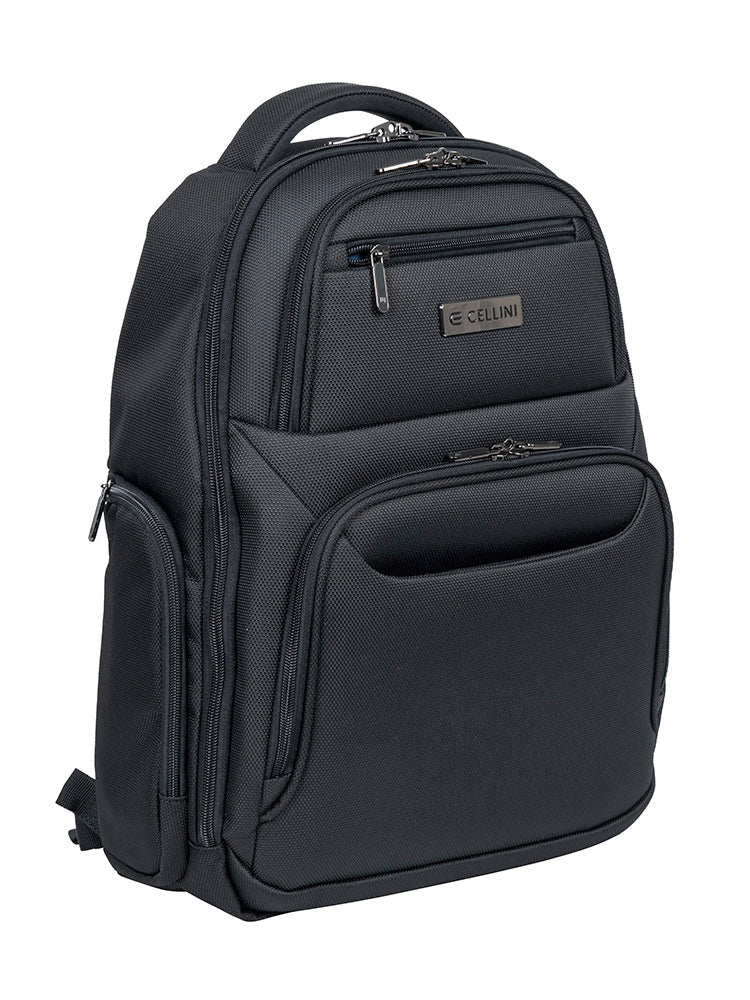Cellini Megapak Business Multi-Pocket Backpack | Black