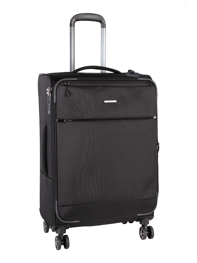 Cellini Smartcase 65cm Medium Check-In | Jet Black