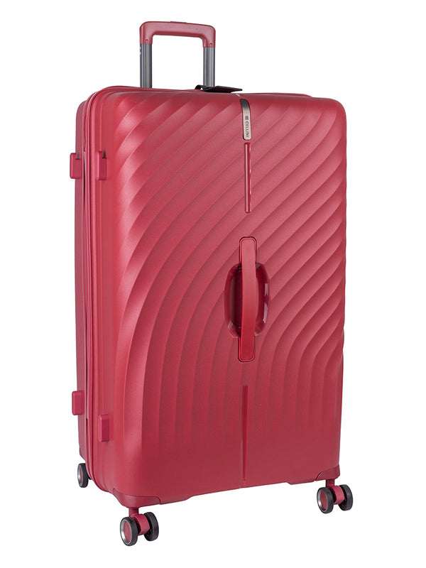 Cellini Xpedition Large Volume 4 Wheel Trolley Trunk | Red