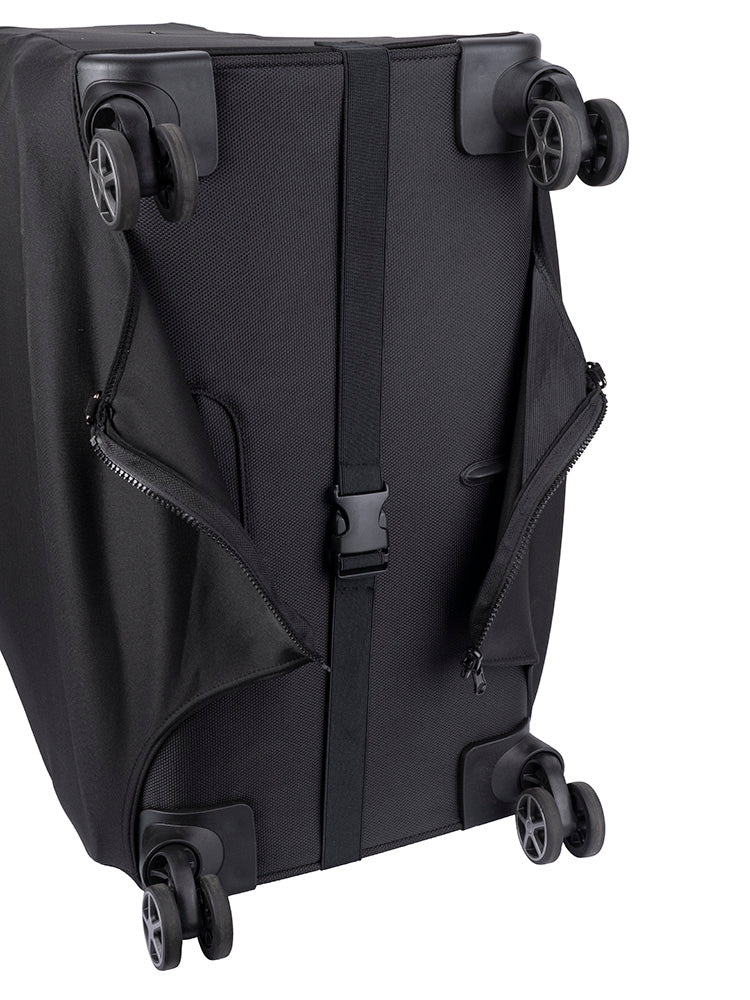 Cellini Large Lockable Luggage Cover | Black