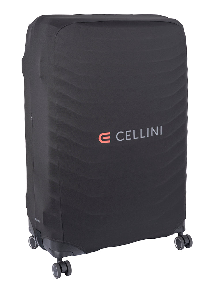 Cellini XLarge Lockable Luggage Cover | Black