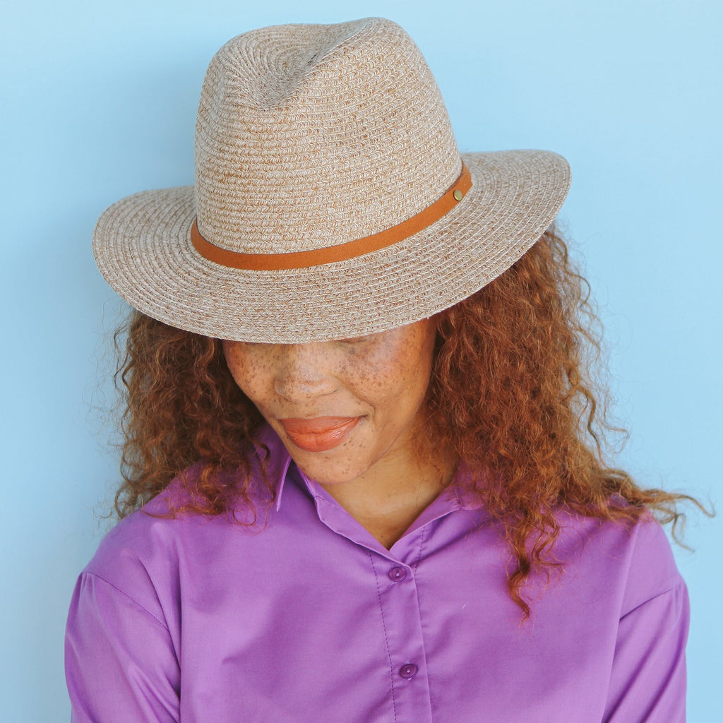 360Five Shauna Fedora Sun Hat - KaryKase