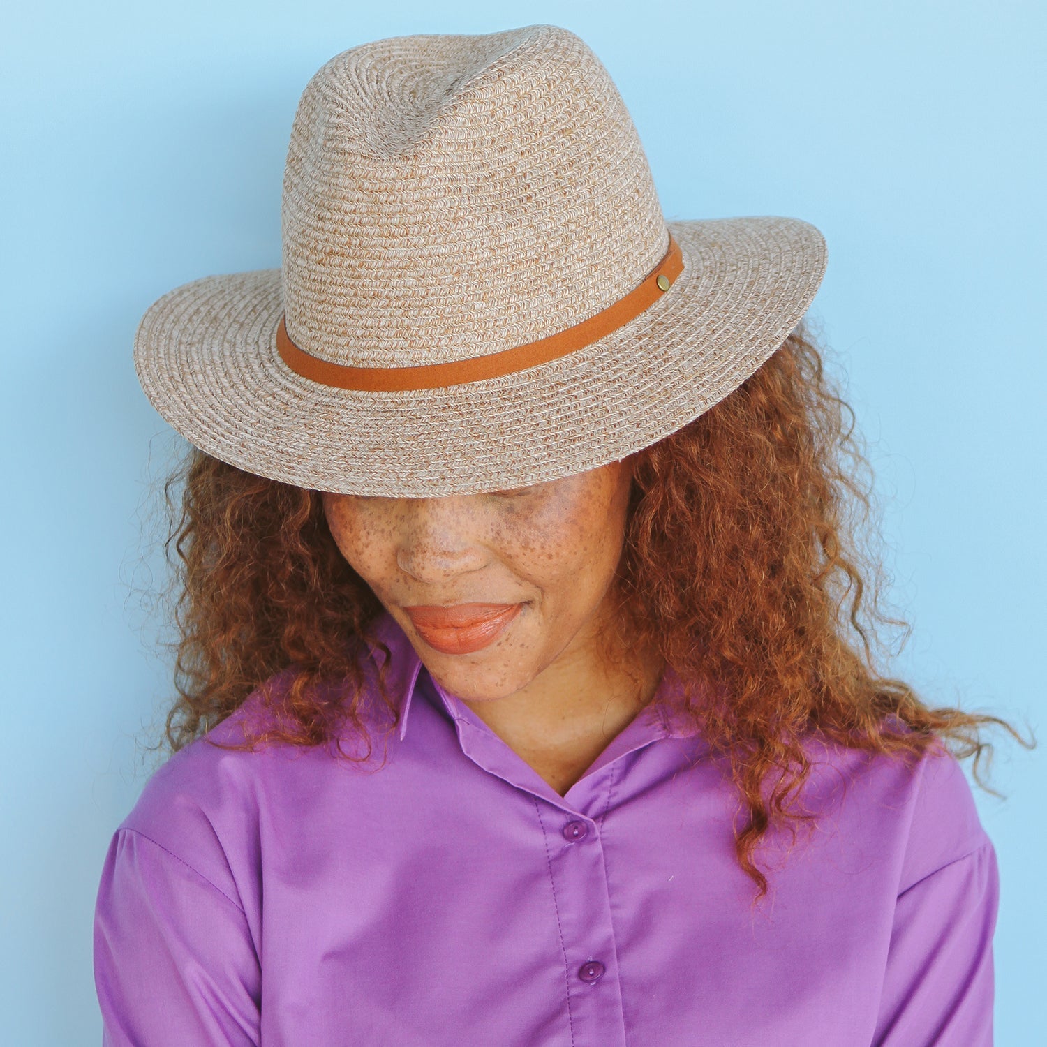 360Five Shauna Fedora Sun Hat - KaryKase
