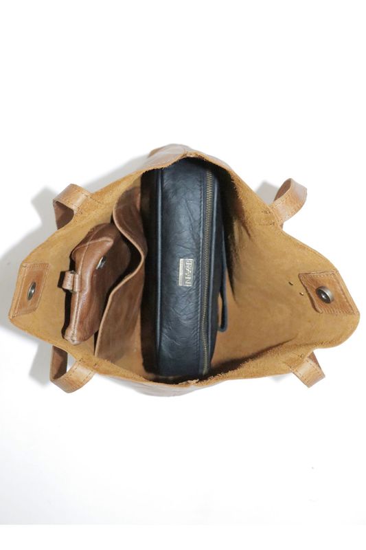Tan Leather Goods Judy Handbag