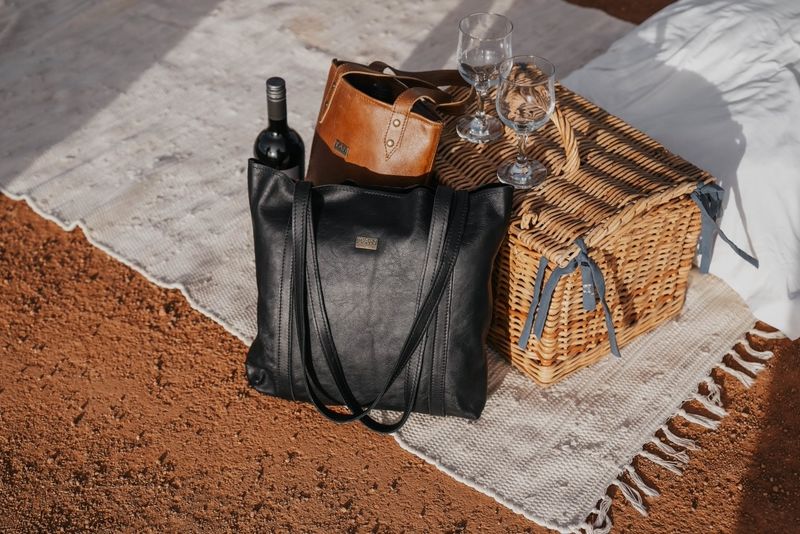 Tan Leather Goods Judy Handbag