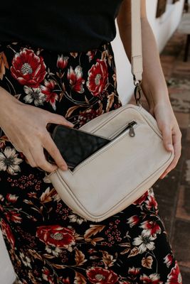 Tan Leather Goods Lily Sling Bag