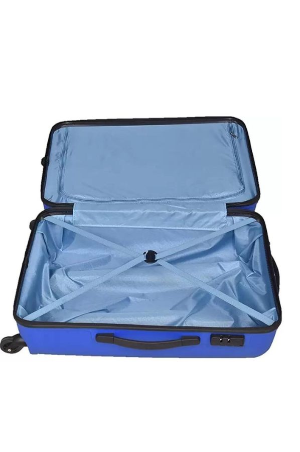 Kamiliant Rock-Lite 3 Piece Luggage Set | Royal Blue - KaryKase