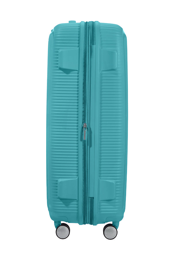 American Tourister Soundbox 77cm Large Spinner - Expandable | Turquoise Tonic - KaryKase