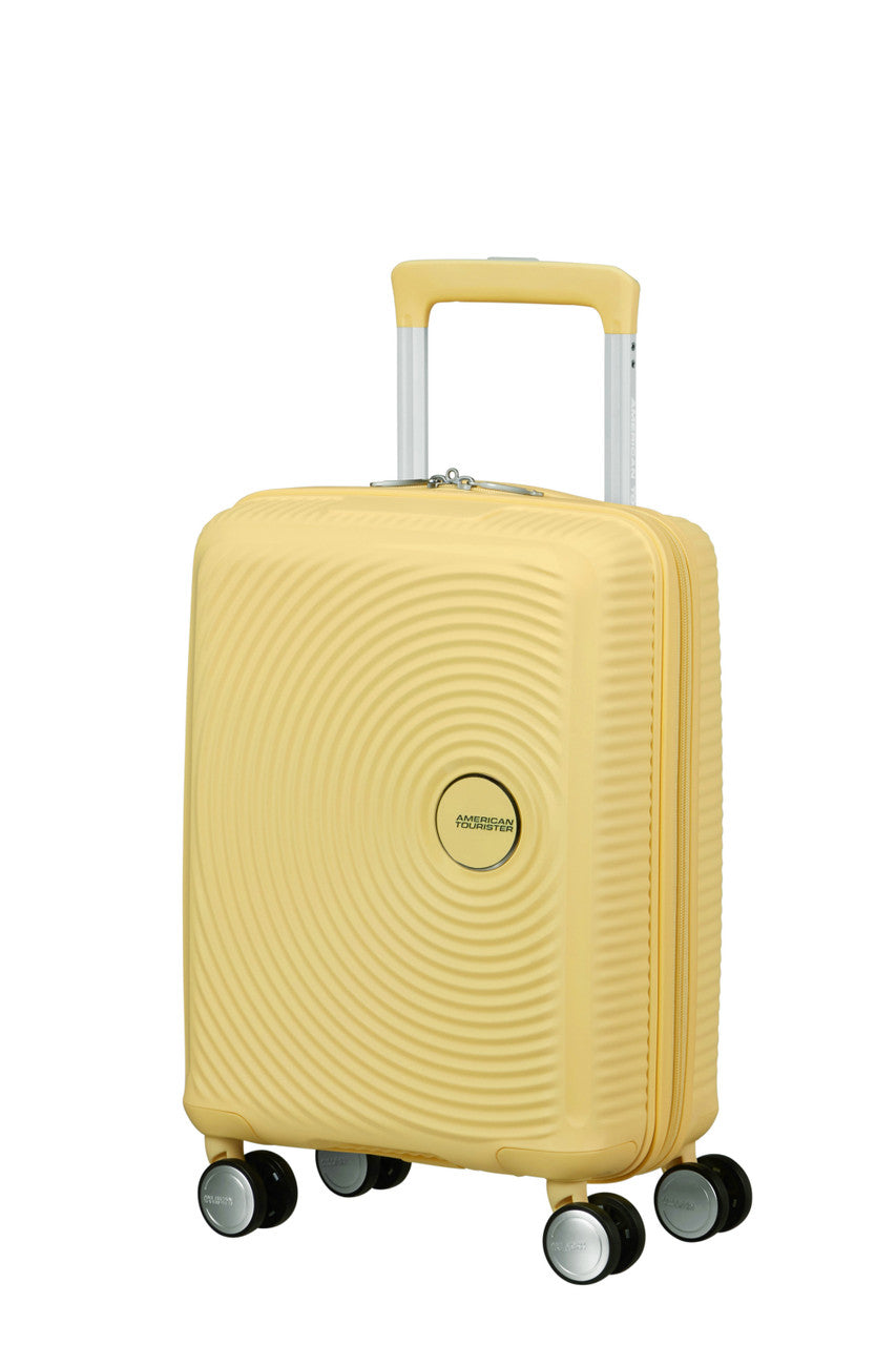 American Tourister Soundbox Mini Spinner 47cm - Pastel Yellow