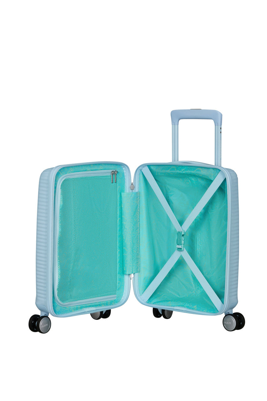 American Tourister Soundbox Mini Spinner 47cm - Pastel Blue