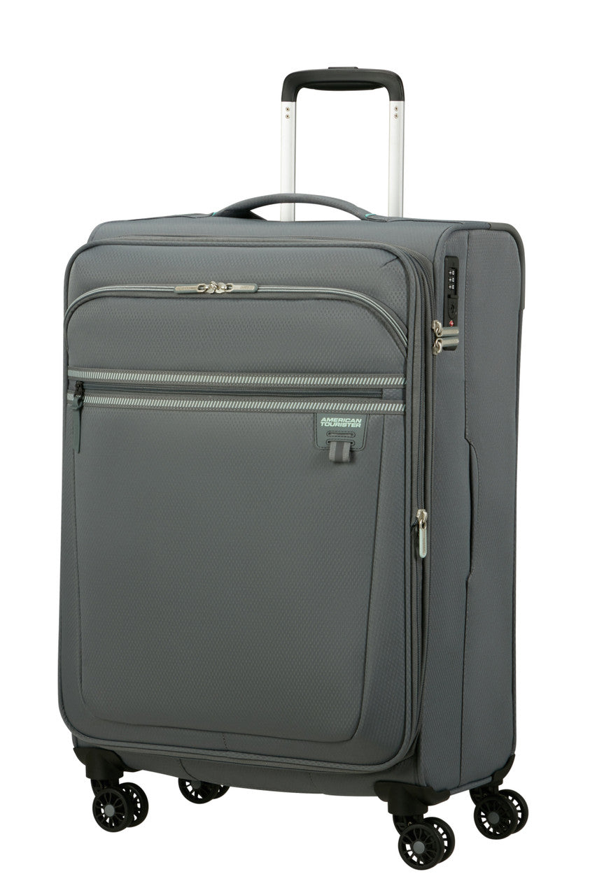 American Tourister Aerospin Spinner Expandable 69cm - Stone Basalt