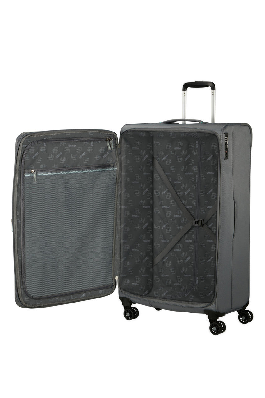 American Tourister Aerospin Spinner Expandable 80cm - Stone Basalt