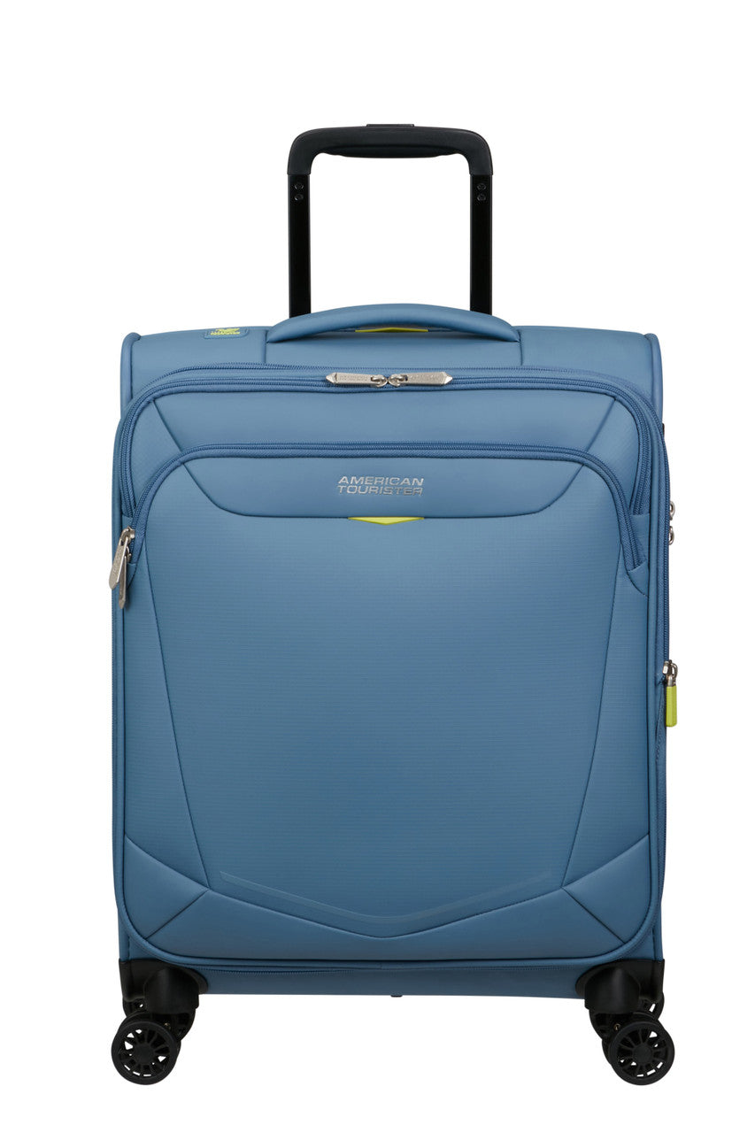 American Tourister SummerRide Spinner Expandable Coated 55cm - Coronet Blue