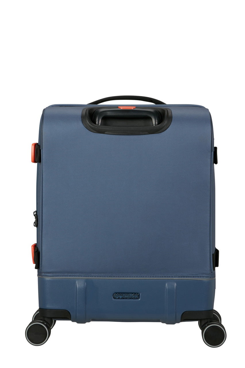 American Tourister Urban Track Coated Spinner 55cm - Navy/Orange