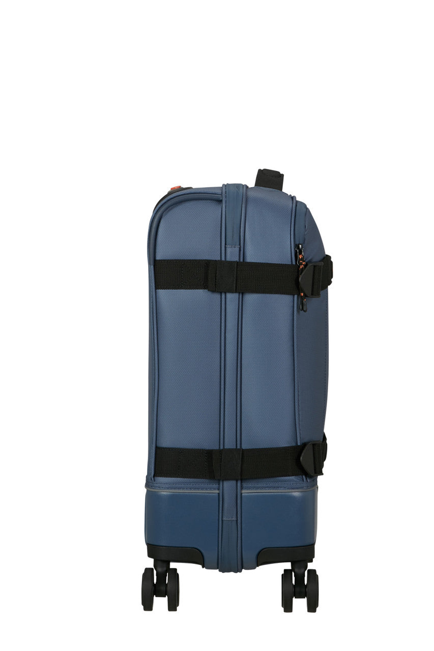 American Tourister Urban Track Coated Spinner 55cm - Navy/Orange