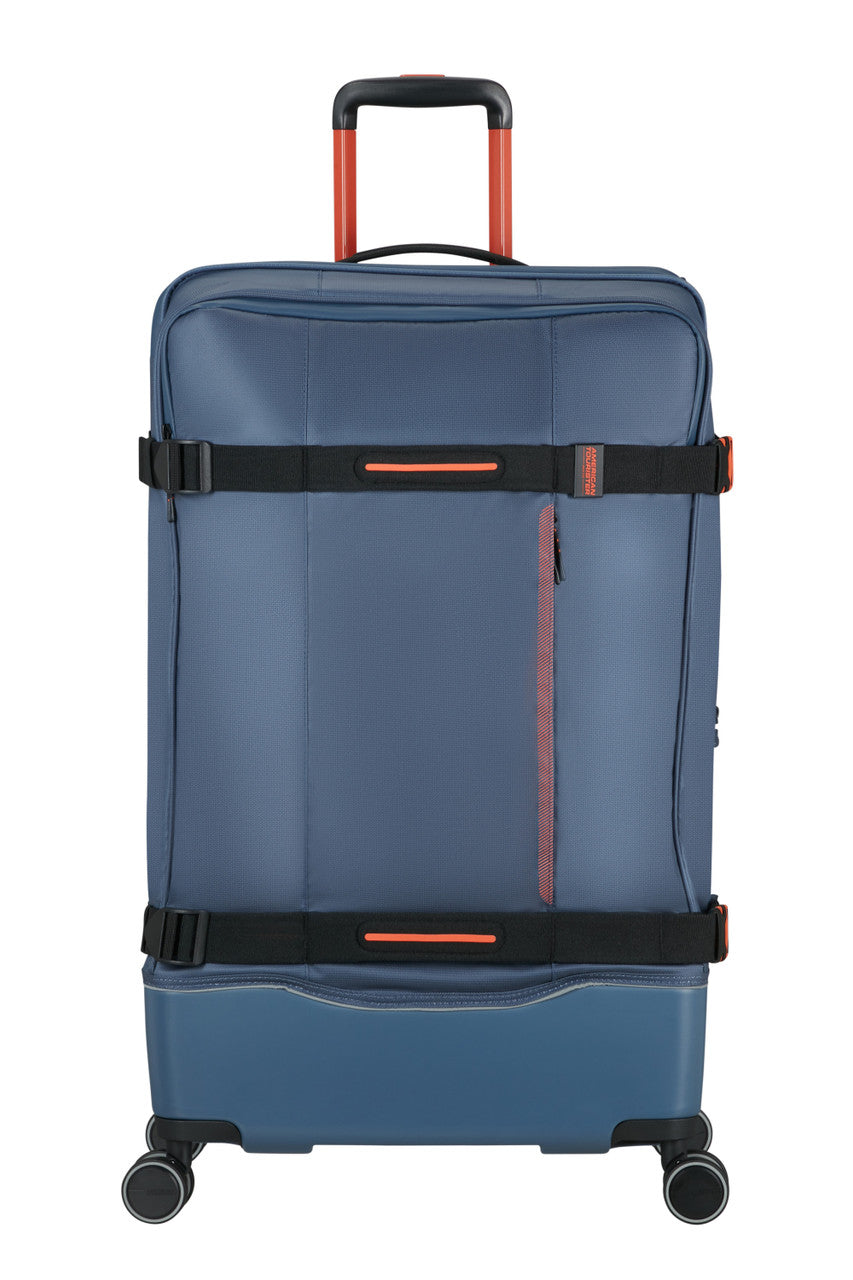 American Tourister Urban Track Coated Spinner 79cm - Navy/Orange