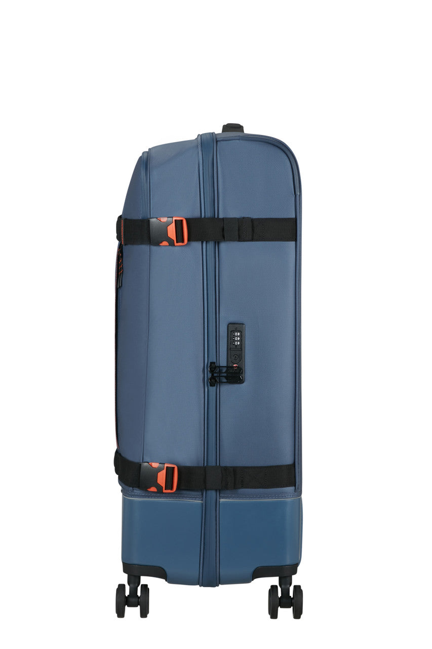 American Tourister Urban Track Coated Spinner 79cm - Navy/Orange
