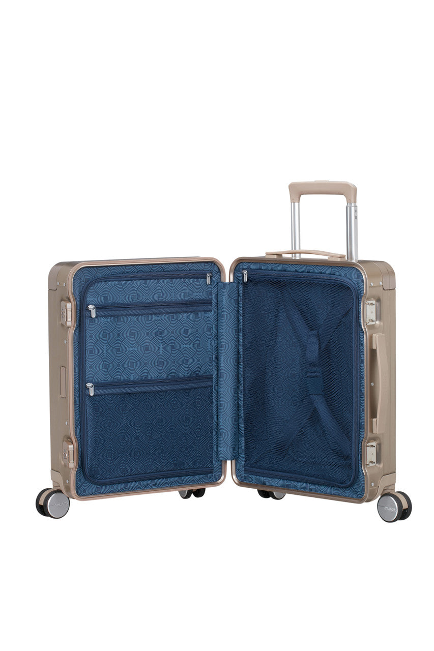 American Tourister Soundbox Alu Spinner TSA 55cm - Bronze