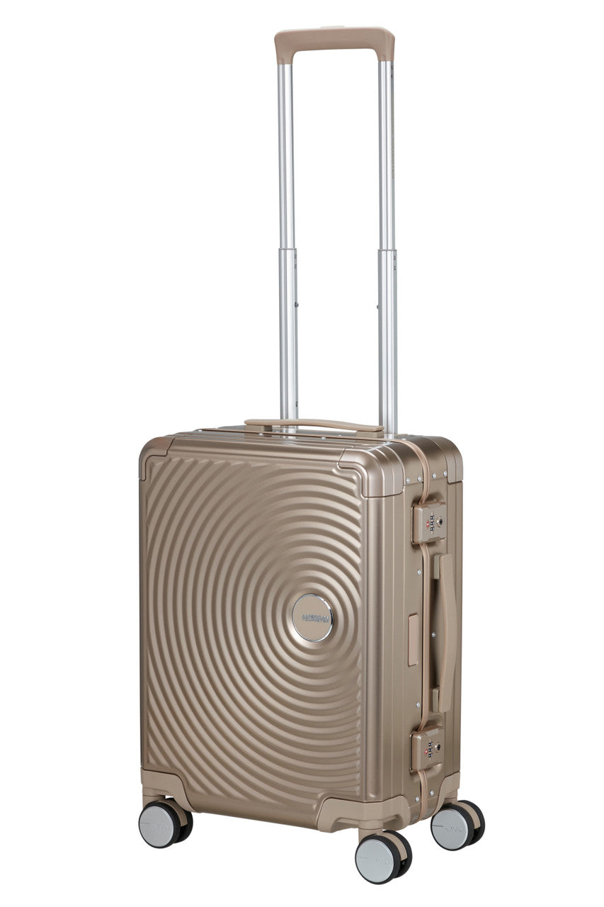 American Tourister Soundbox Alu Spinner TSA 55cm - Bronze