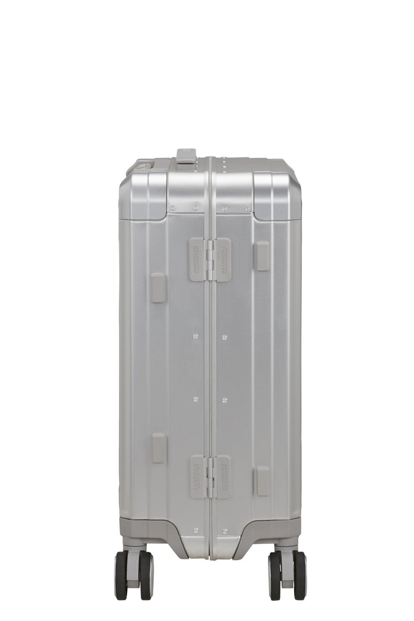 American Tourister Soundbox Alu Spinner TSA 55cm - Silver
