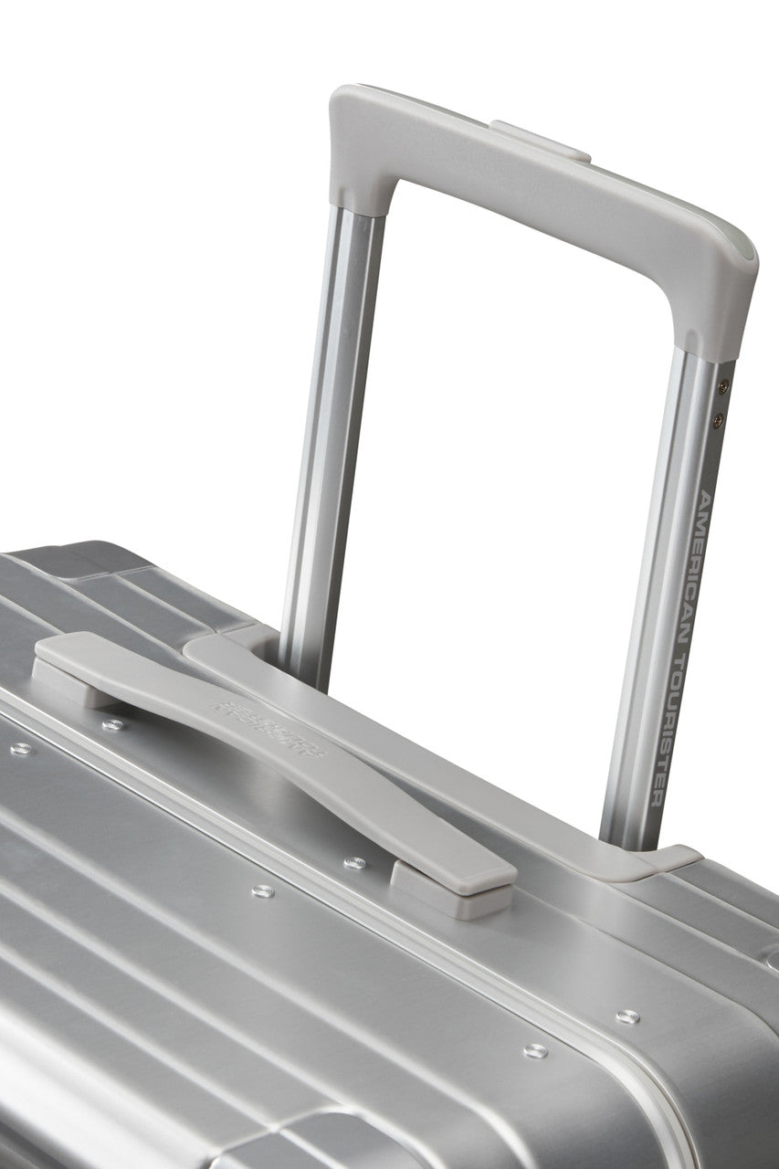 American Tourister Soundbox Alu Spinner TSA 77cm - Silver