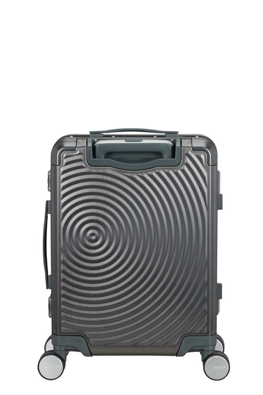 American Tourister Soundbox Alu Spinner TSA 55cm - Brushed Anthracite