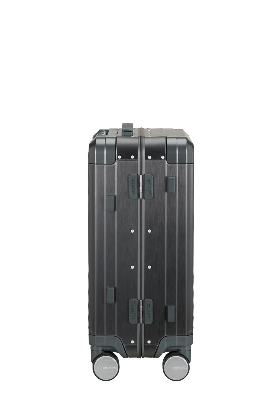 American Tourister Soundbox Alu Spinner TSA 55cm - Brushed Anthracite