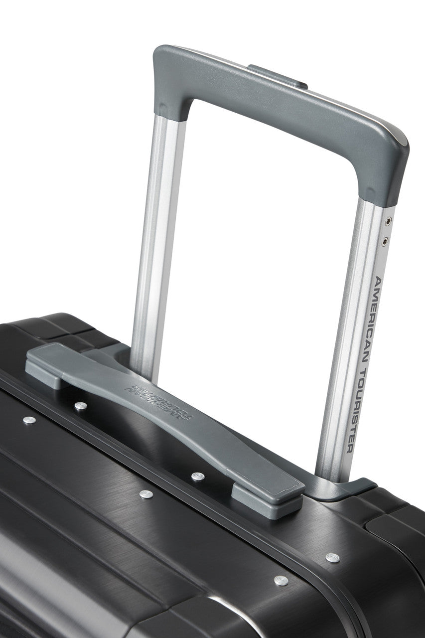 American Tourister Soundbox Alu Spinner TSA 55cm - Brushed Anthracite