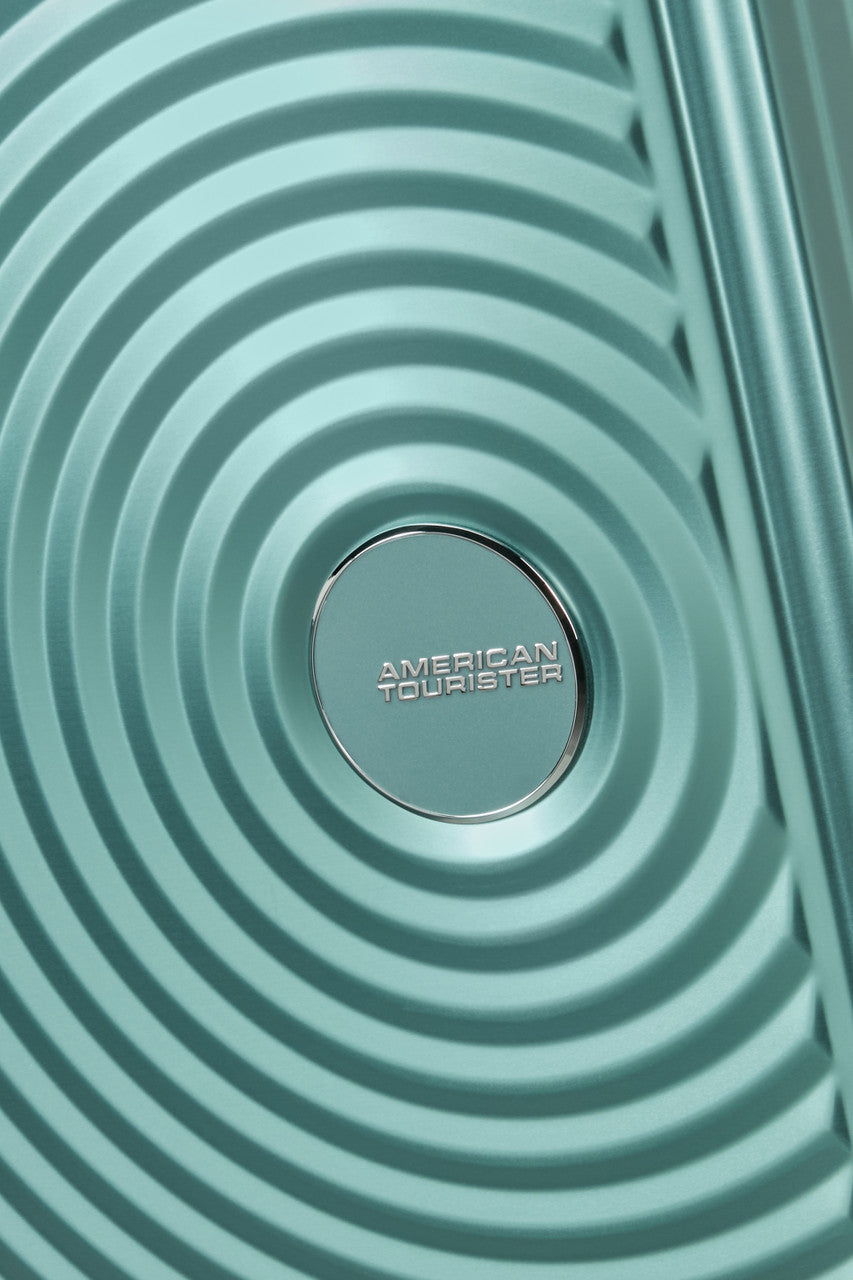 American Tourister Soundbox Alu Spinner TSA 77cm - Dusty Turquoise