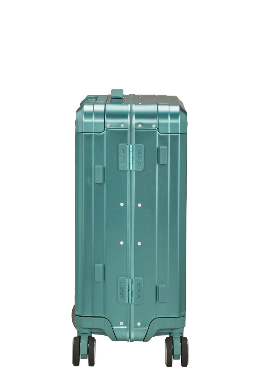 American Tourister Soundbox Alu Spinner TSA 55cm - Dusty Turquoise