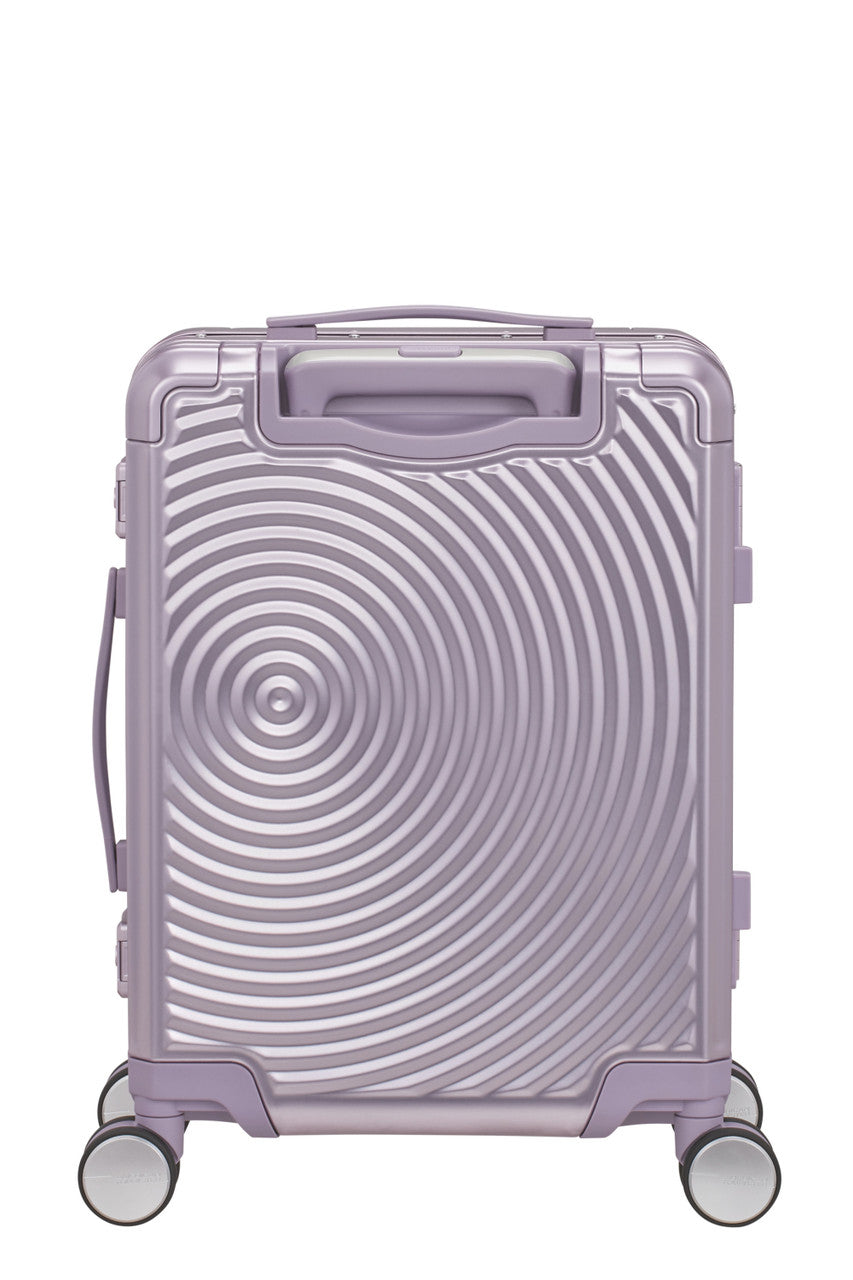 American Tourister Soundbox Alu Spinner TSA 55cm - Stormy Lilac